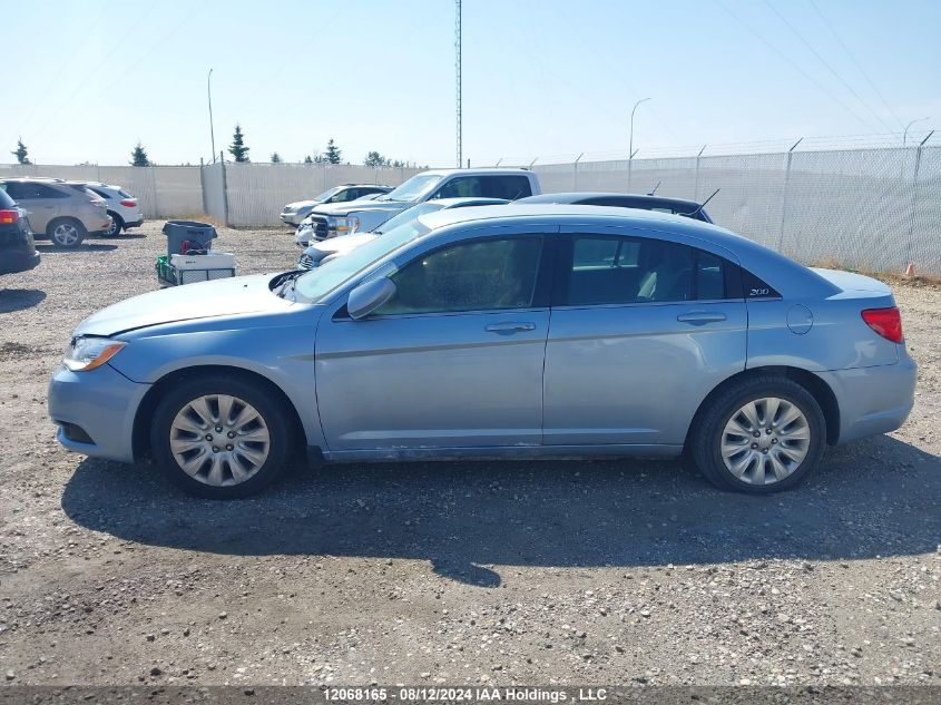 2013 Chrysler 200 Lx VIN: 1C3CCBAB1DN524366 Lot: 12068165