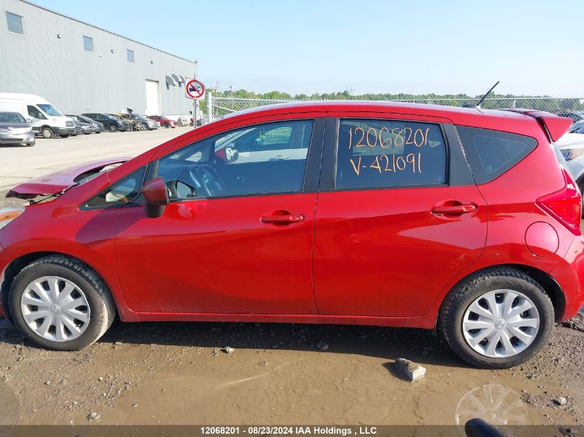 2015 Nissan Versa Note VIN: 3N1CE2CP4FL421091 Lot: 12068201