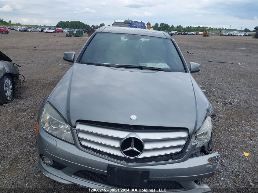 2010 Mercedes-Benz C-Class VIN: WDDGF8HB4AF462499 Lot: 12068215