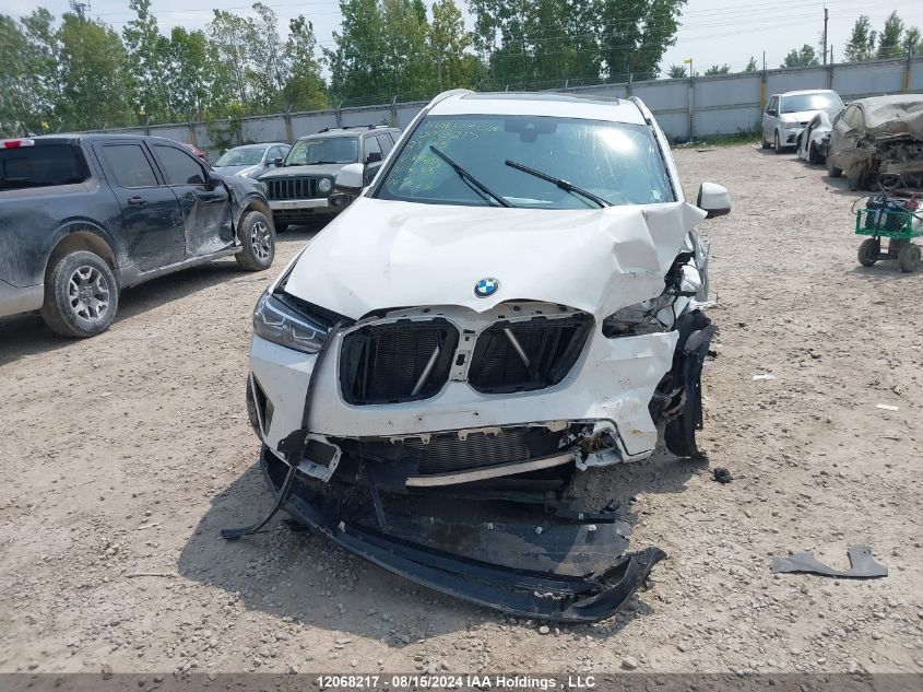 2023 BMW X3 VIN: 5UX53DP02P9R92608 Lot: 12068217