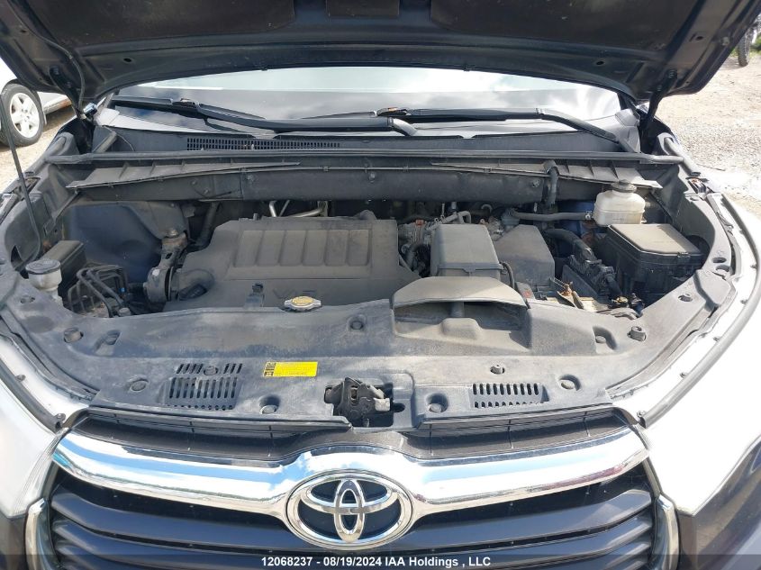 2014 Toyota Highlander VIN: 5TDJKRFH4ES041252 Lot: 12068237