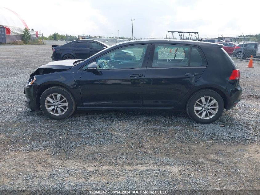 2015 Volkswagen Golf VIN: 3VW217AU4FM062245 Lot: 12068242