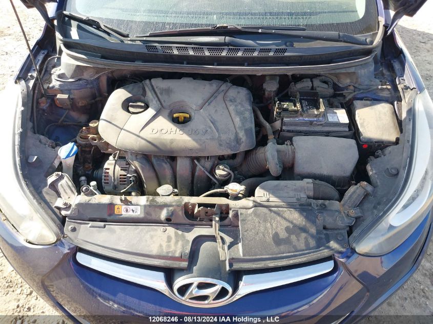 2014 Hyundai Elantra Gl VIN: 5NPDH4AEXEH507963 Lot: 12068246