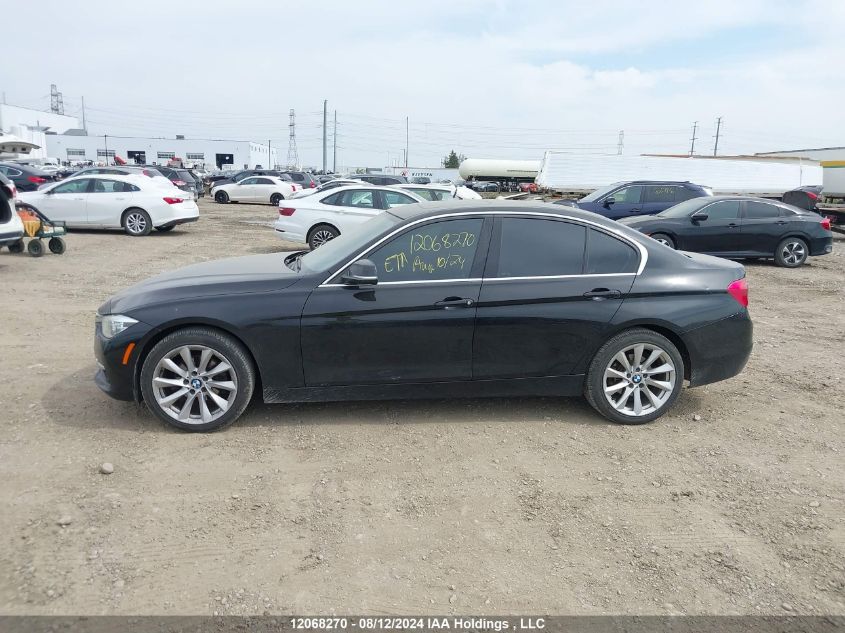 2017 BMW 330I xDrive VIN: WBA8D9C38HA004849 Lot: 12068270