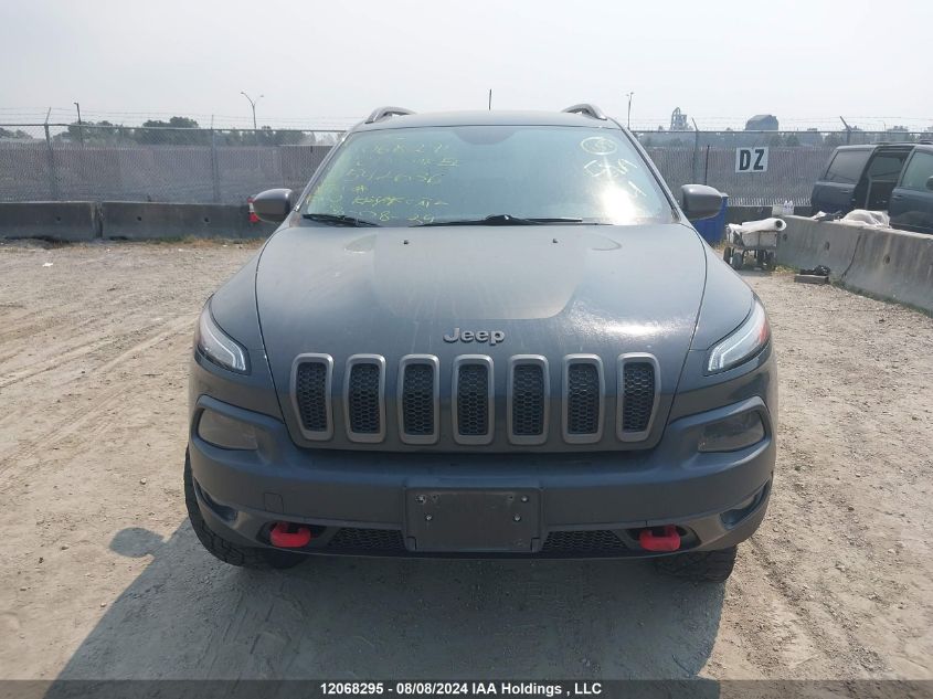 2017 Jeep Cherokee Trailhawk VIN: 1C4PJMBSXHW542636 Lot: 12068295