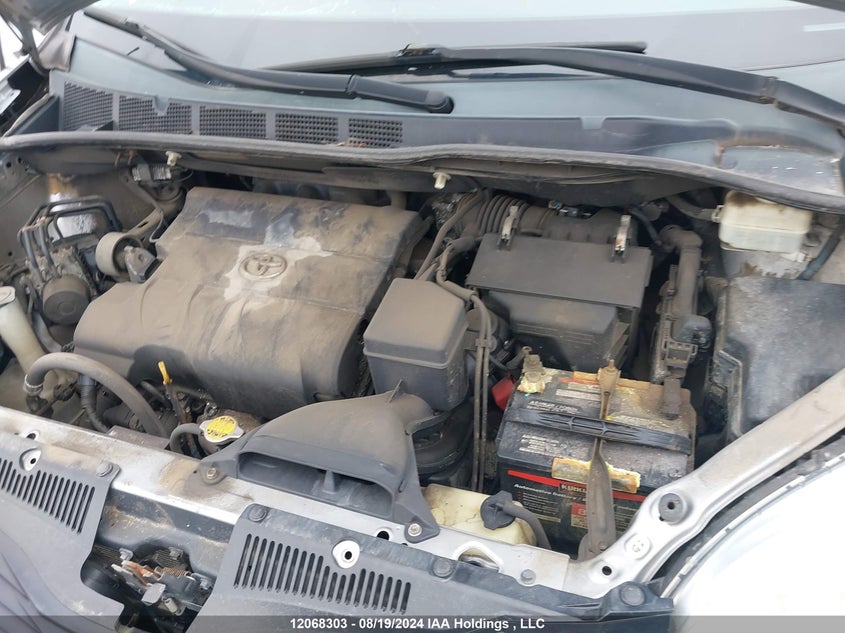 2012 Toyota Sienna VIN: 5TDZK3DC3CS242810 Lot: 12068303