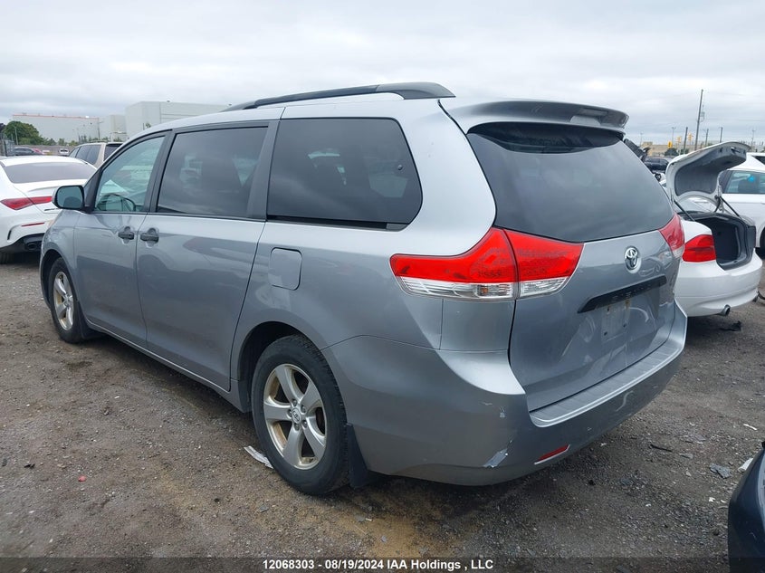 2012 Toyota Sienna VIN: 5TDZK3DC3CS242810 Lot: 12068303