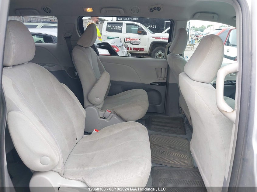 2012 Toyota Sienna VIN: 5TDZK3DC3CS242810 Lot: 12068303
