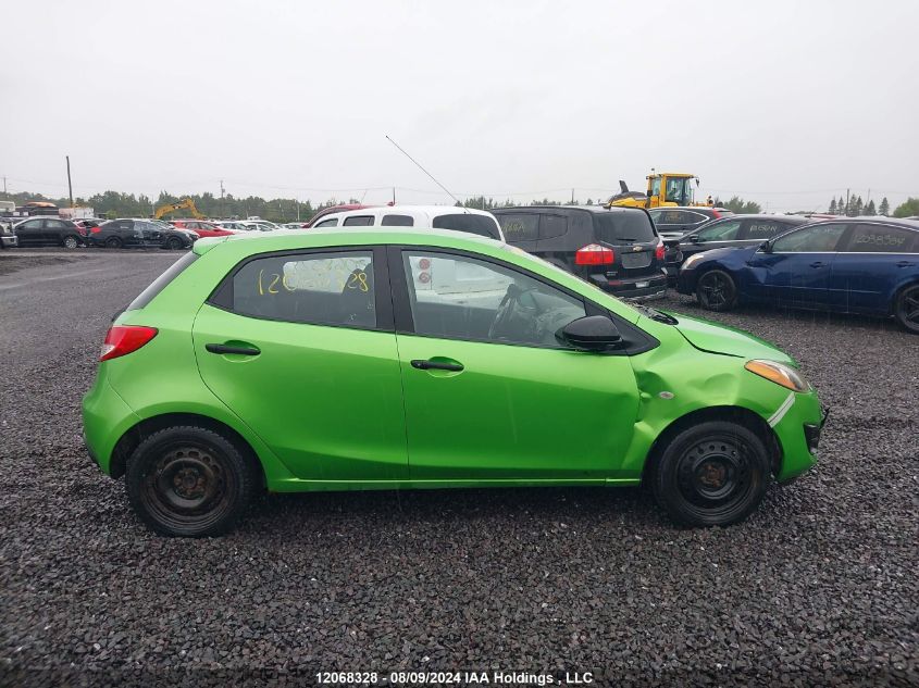 2013 Mazda Mazda2 VIN: JM1DE1KY7D0168042 Lot: 12068328