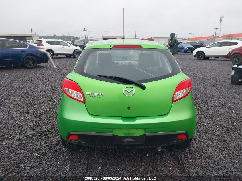2013 Mazda Mazda2 VIN: JM1DE1KY7D0168042 Lot: 12068328