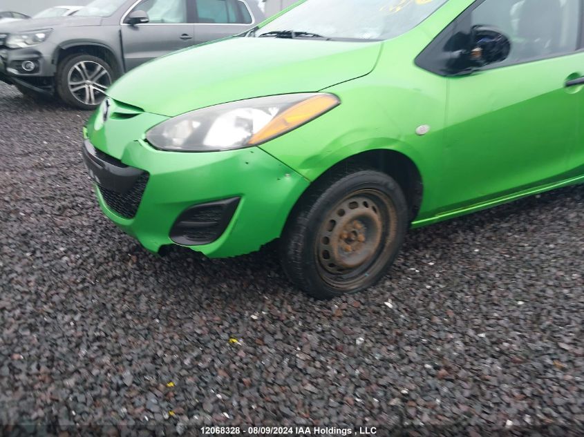 2013 Mazda Mazda2 VIN: JM1DE1KY7D0168042 Lot: 12068328