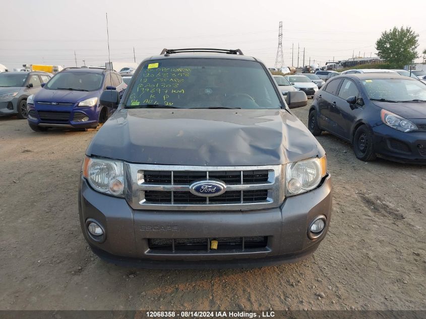 2012 Ford Escape Xlt VIN: 1FMCU9D77CKA01308 Lot: 12068358