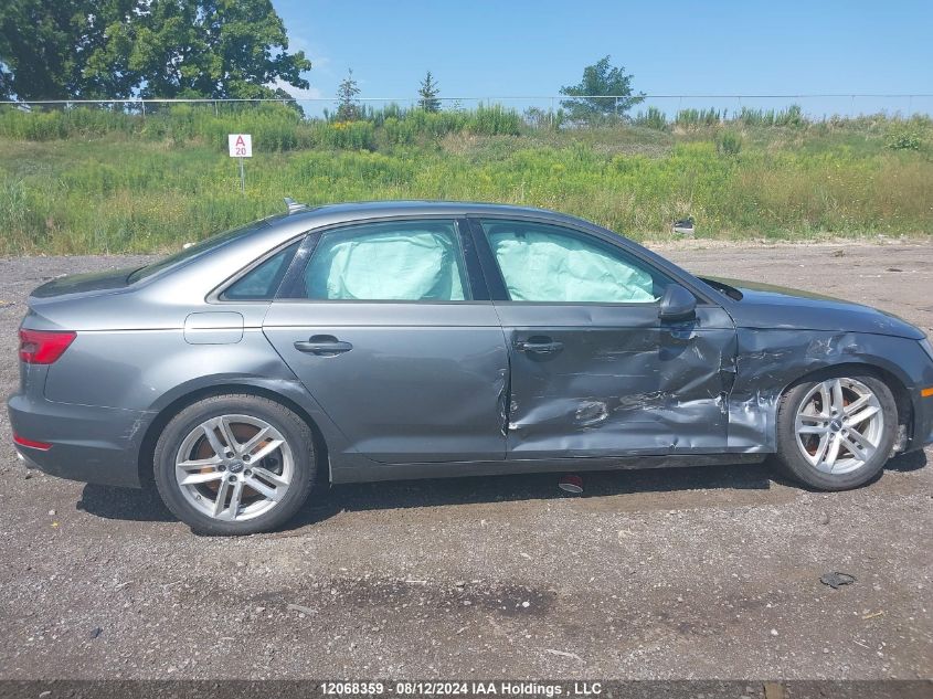 2017 Audi A4 2.0T Premium VIN: WAUANAF40HN017625 Lot: 12068359