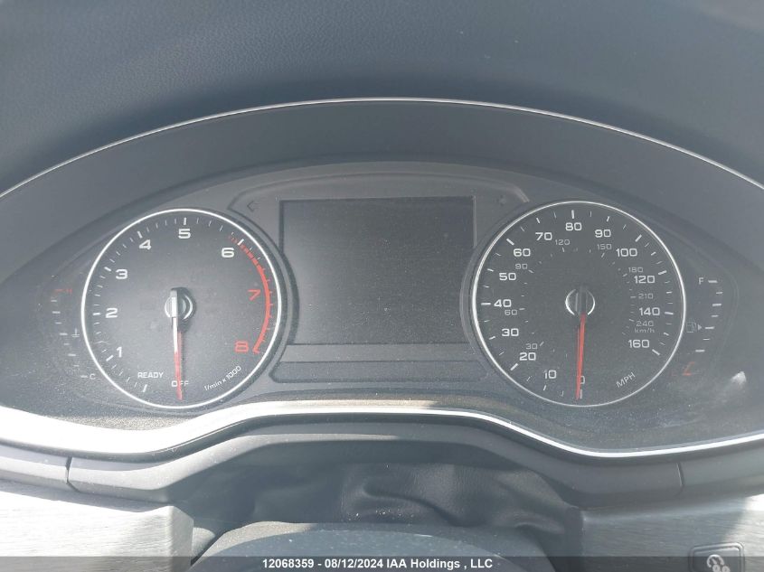 2017 Audi A4 2.0T Premium VIN: WAUANAF40HN017625 Lot: 12068359