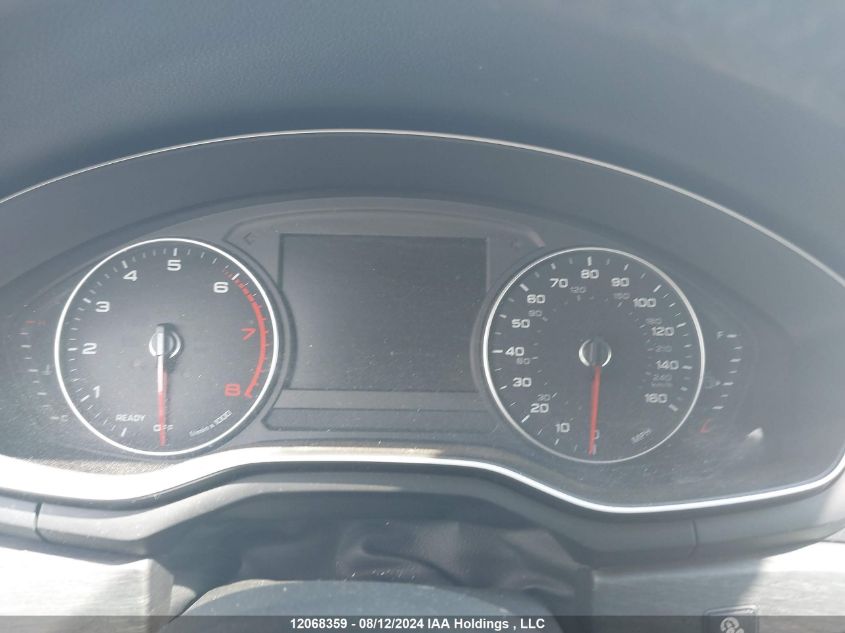 2017 Audi A4 2.0T Premium VIN: WAUANAF40HN017625 Lot: 12068359