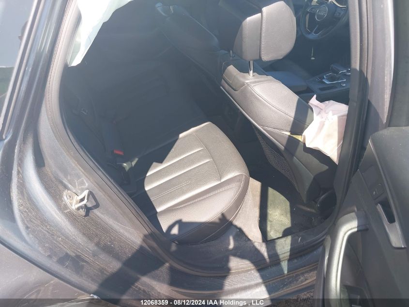 2017 Audi A4 2.0T Premium VIN: WAUANAF40HN017625 Lot: 12068359