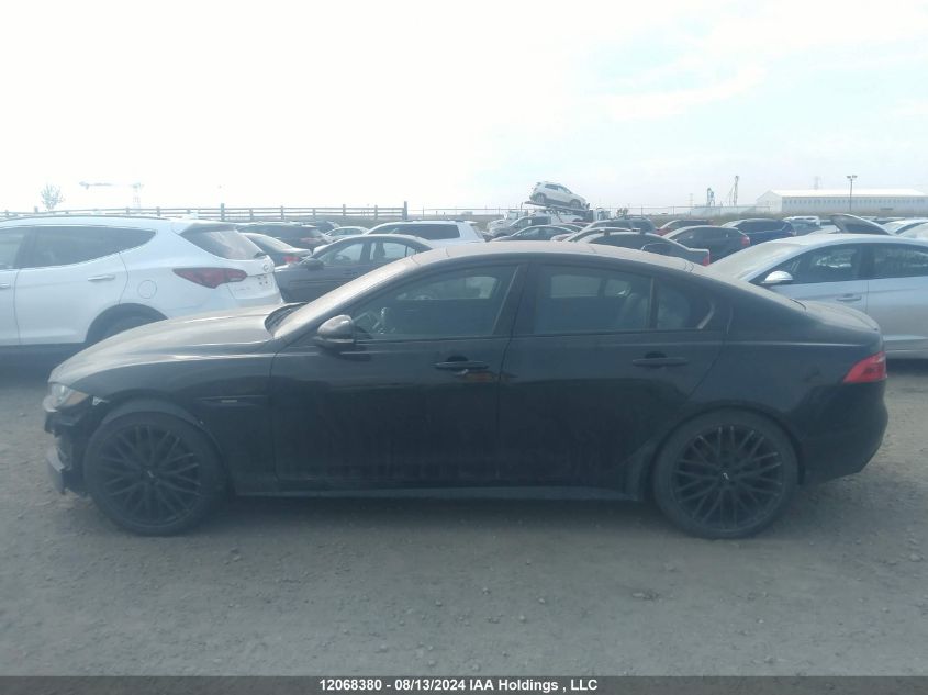 2018 Jaguar Xe VIN: SAJAL4FX6JCP22839 Lot: 12068380