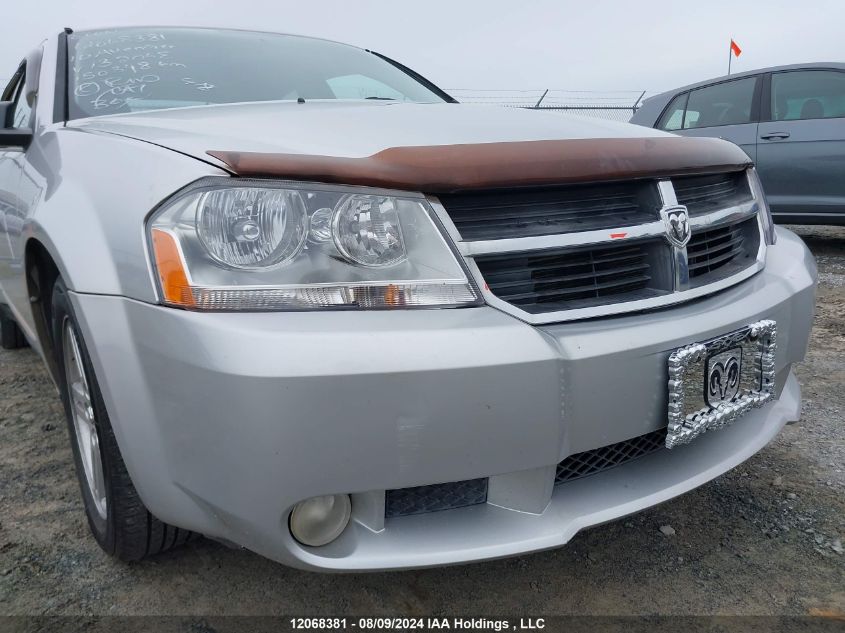 2010 Dodge Avenger Sxt VIN: 1B3CC5FB1AN132068 Lot: 12068381