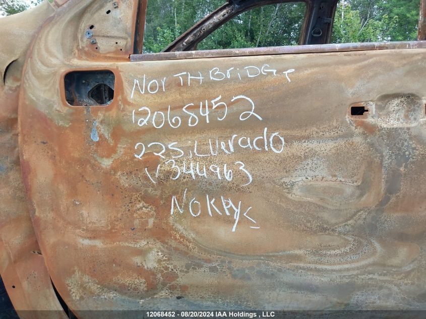 2022 Chevrolet Silverado 2500Hd VIN: 1GC4YREY0NF344963 Lot: 12068452