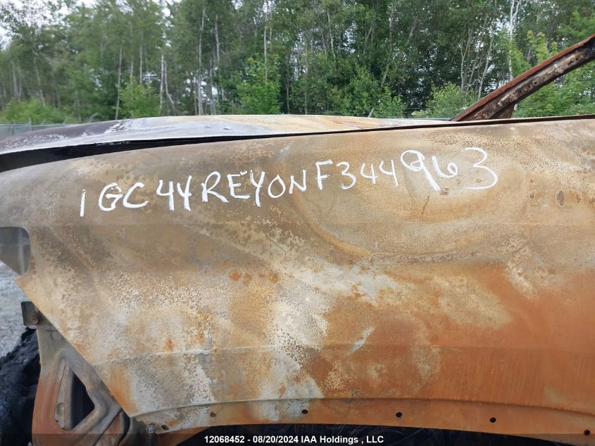 2022 Chevrolet Silverado 2500Hd VIN: 1GC4YREY0NF344963 Lot: 12068452