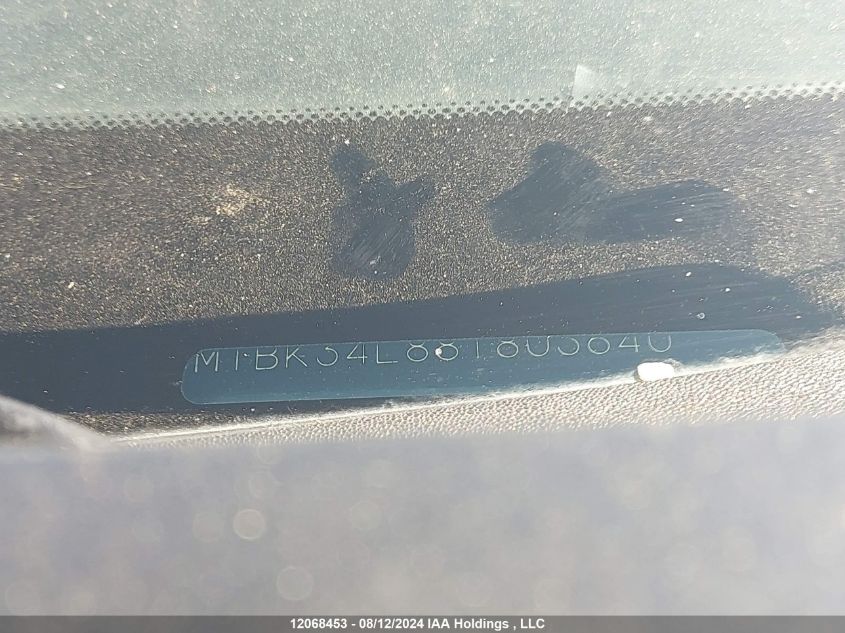 2008 Mazda Mazda3 VIN: JM1BK34L881803640 Lot: 12068453