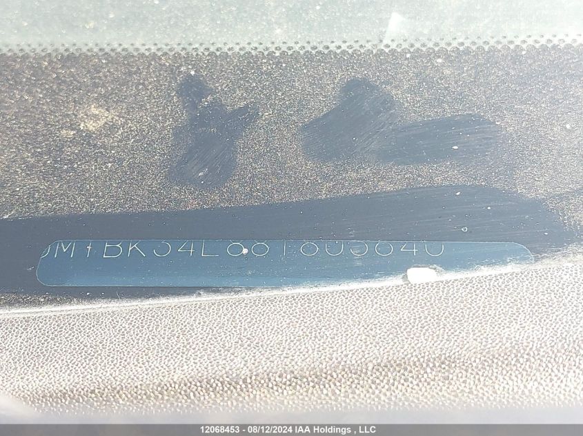 2008 Mazda Mazda3 VIN: JM1BK34L881803640 Lot: 12068453