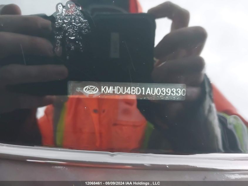 2010 Hyundai Elantra VIN: KMHDU4BD1AU039330 Lot: 12068461