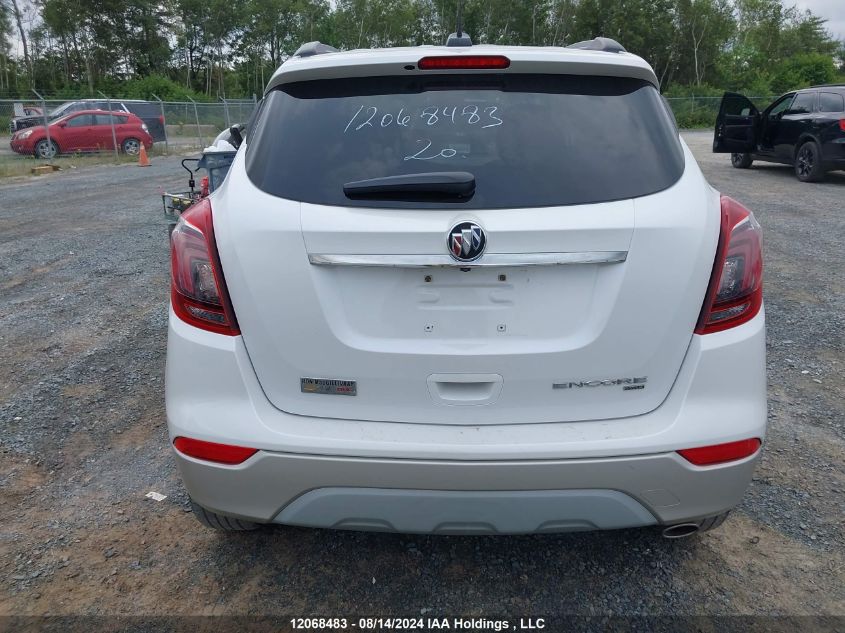 2020 Buick Encore VIN: KL4CJESB0LB326809 Lot: 12068483