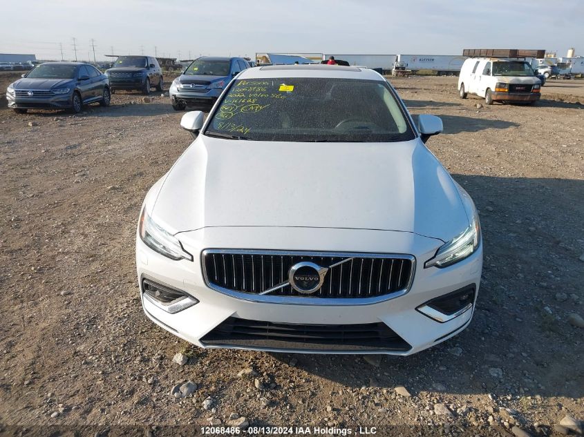 2022 Volvo S60 VIN: 7JRL12TLXNG161628 Lot: 12068486