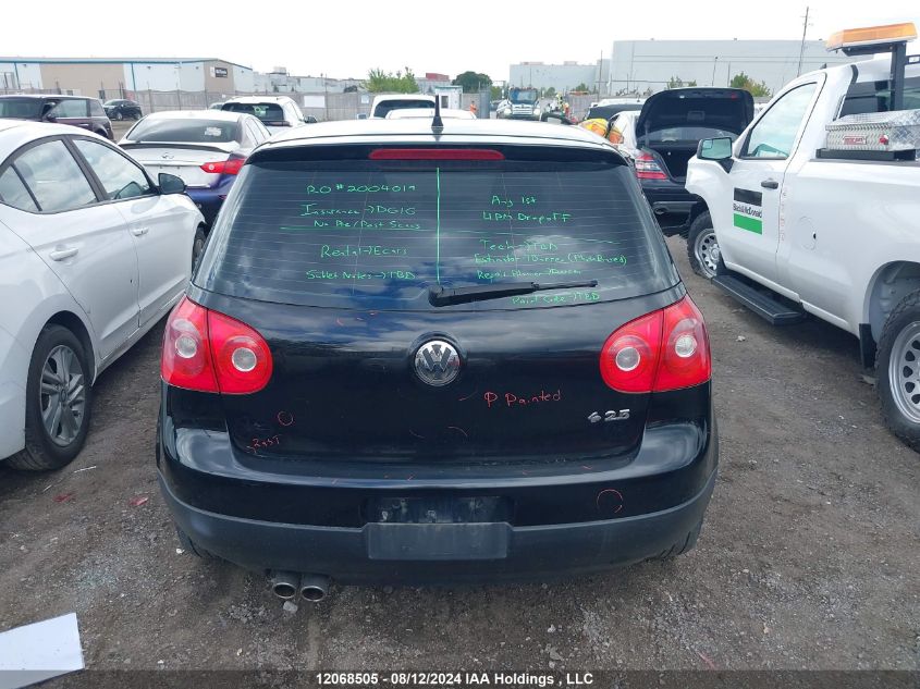 WVWDR71K67W025086 2007 Volkswagen Rabbit