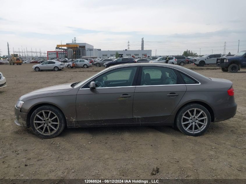 2014 Audi A4 VIN: WAUFFCFL5EN003754 Lot: 12068524