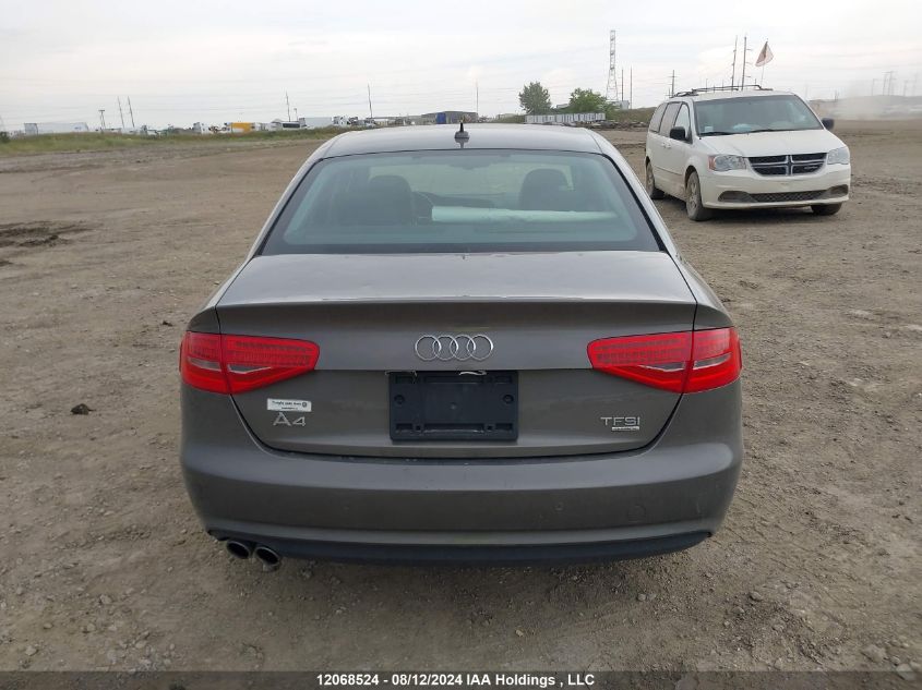 2014 Audi A4 VIN: WAUFFCFL5EN003754 Lot: 12068524