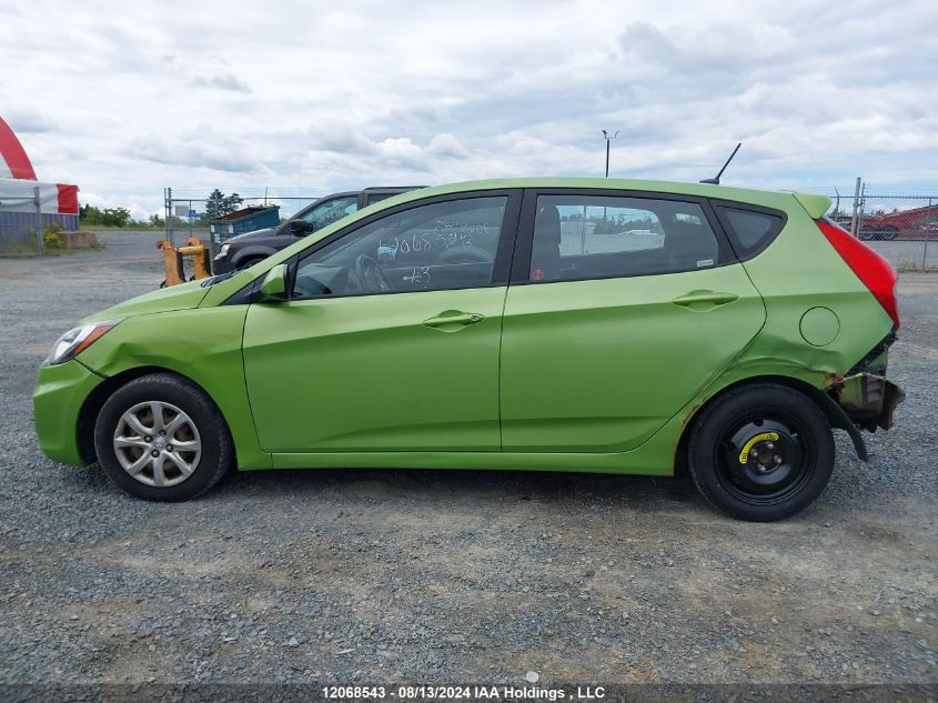 KMHCT5AE1DU138653 2013 Hyundai Accent Gl