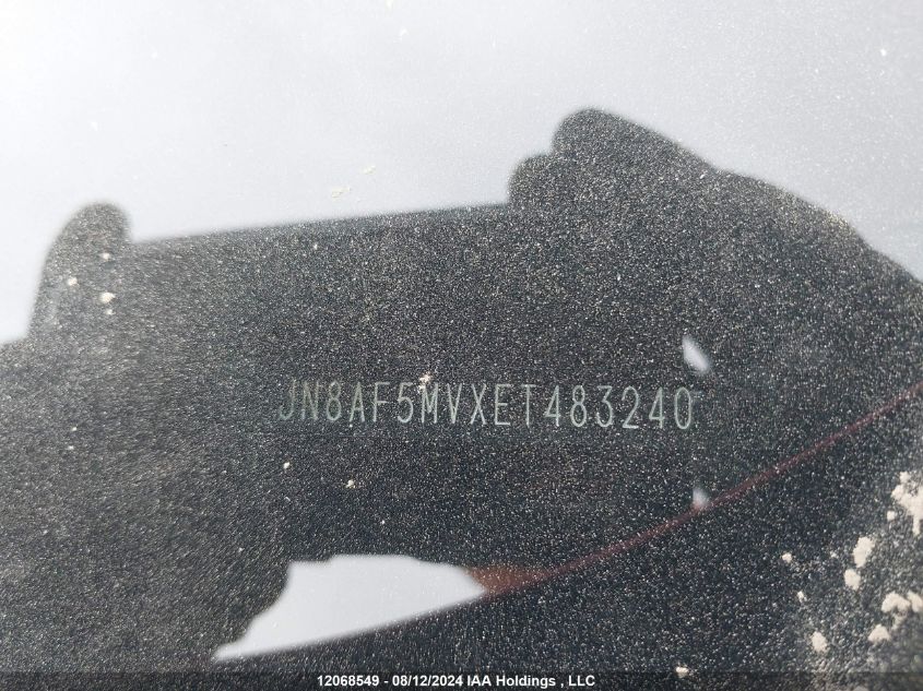 2014 Nissan Juke VIN: JN8AF5MVXET483240 Lot: 12068549