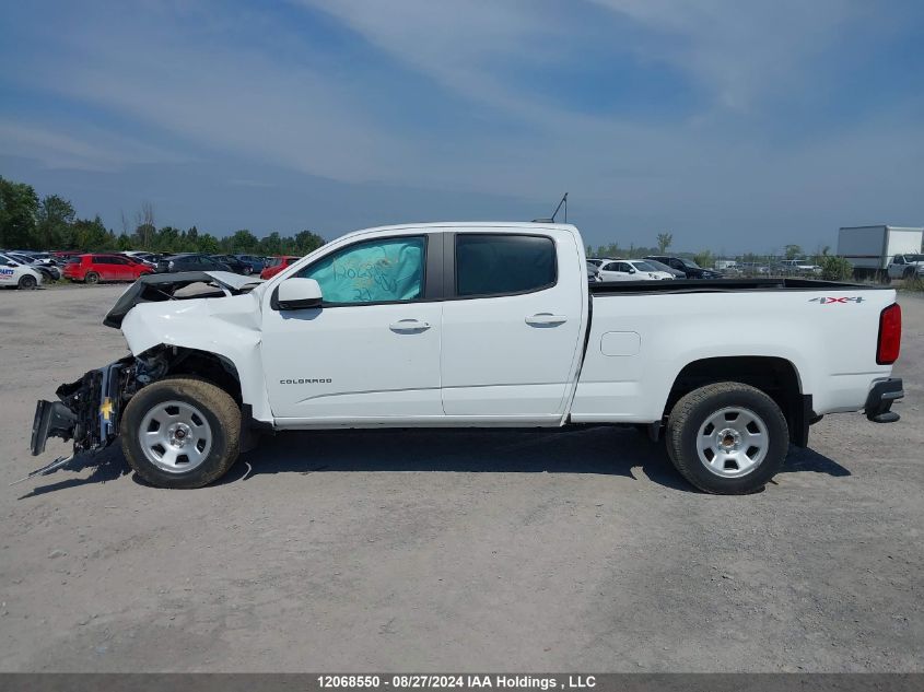 2022 Chevrolet Colorado VIN: 1GCGTBEN7N1186711 Lot: 12068550