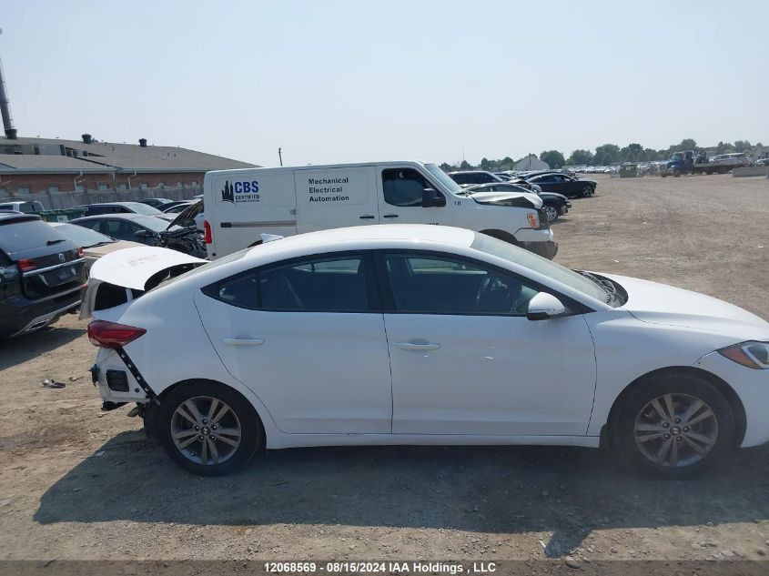 2018 Hyundai Elantra Gl VIN: KMHD84LF4JU695073 Lot: 12068569