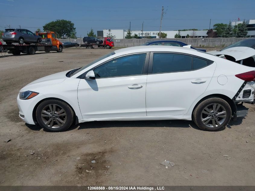 2018 Hyundai Elantra Gl VIN: KMHD84LF4JU695073 Lot: 12068569