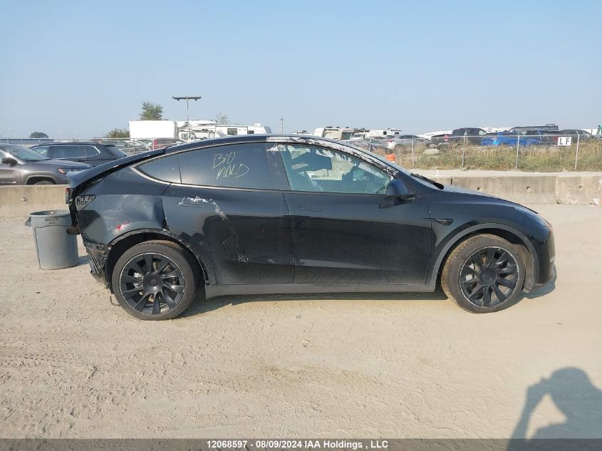 2022 Tesla Model Y VIN: 7SAYGDEE5NF469607 Lot: 12068597