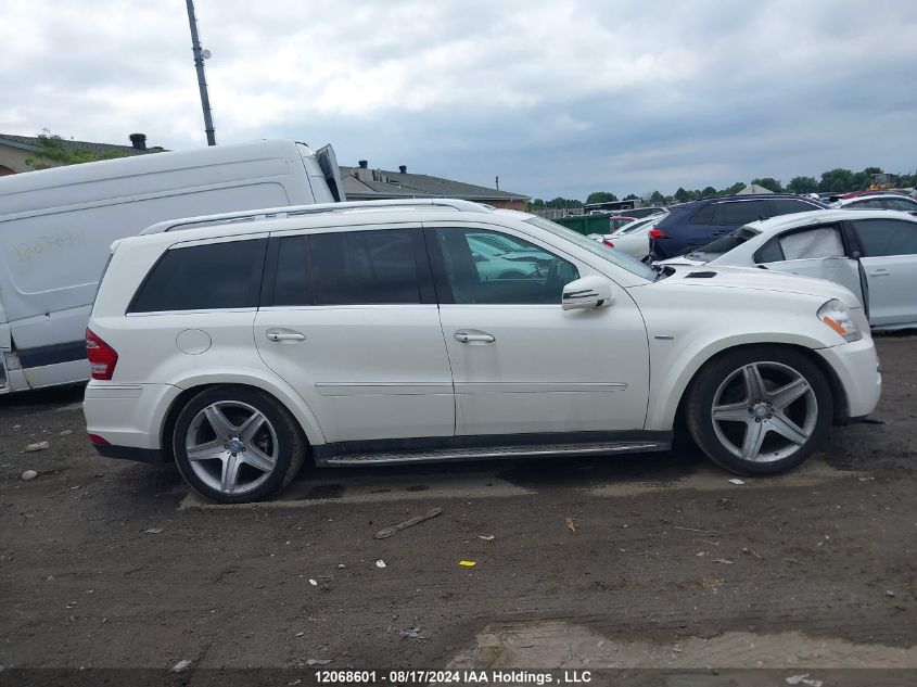 2012 Mercedes-Benz Gl-Class VIN: 4JGBF2FE1CA782082 Lot: 12068601