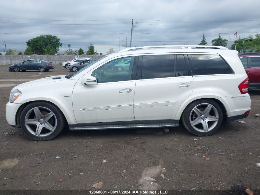 2012 Mercedes-Benz Gl-Class VIN: 4JGBF2FE1CA782082 Lot: 12068601