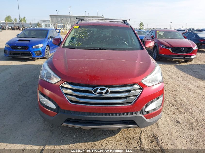 2013 Hyundai Santa Fe Sport VIN: 5XYZU3LA6DG002742 Lot: 12068607