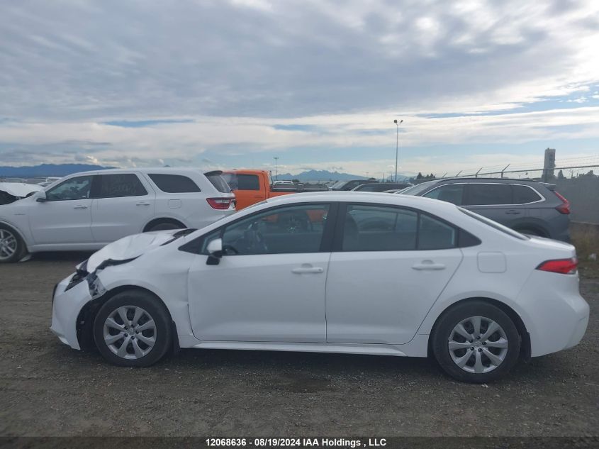 2022 Toyota Corolla Le VIN: 5YFBPMBE9NP358232 Lot: 12068636