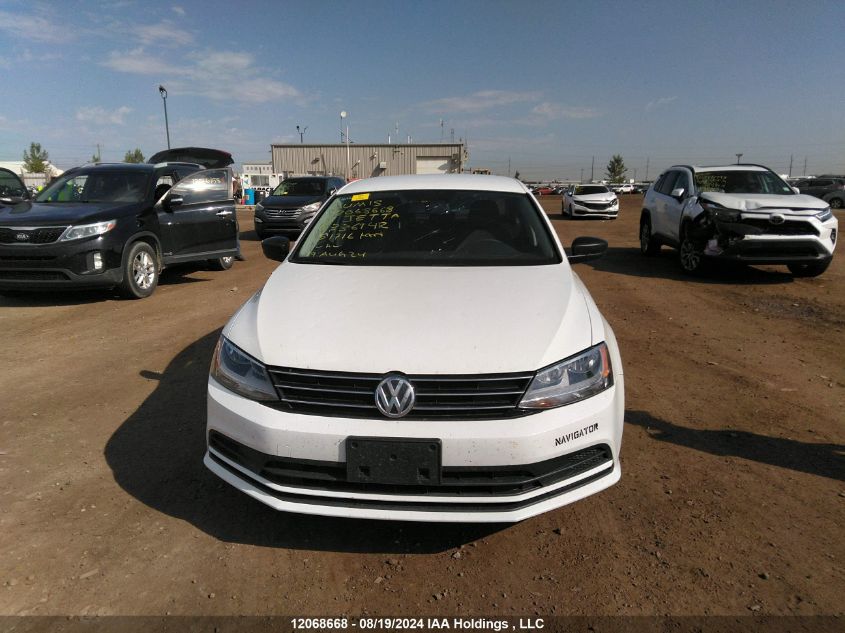 2016 Volkswagen Jetta Sedan VIN: 3VW167AJXGM336942 Lot: 12068668