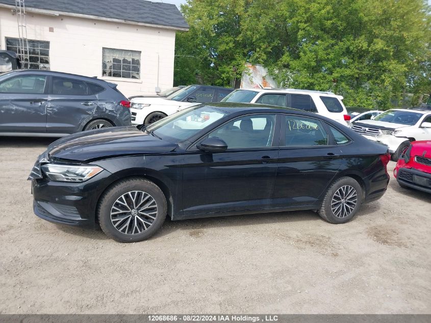 2021 Volkswagen Jetta VIN: 3VWC57BU4MM038287 Lot: 12068686