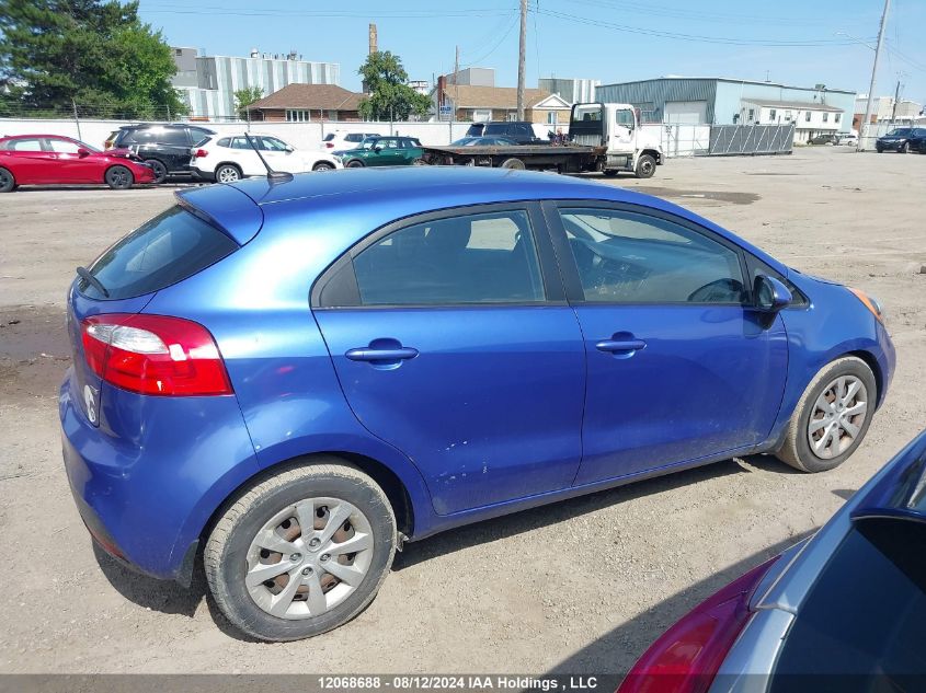 2012 Kia Rio VIN: KNADM5A36C6735575 Lot: 12068688