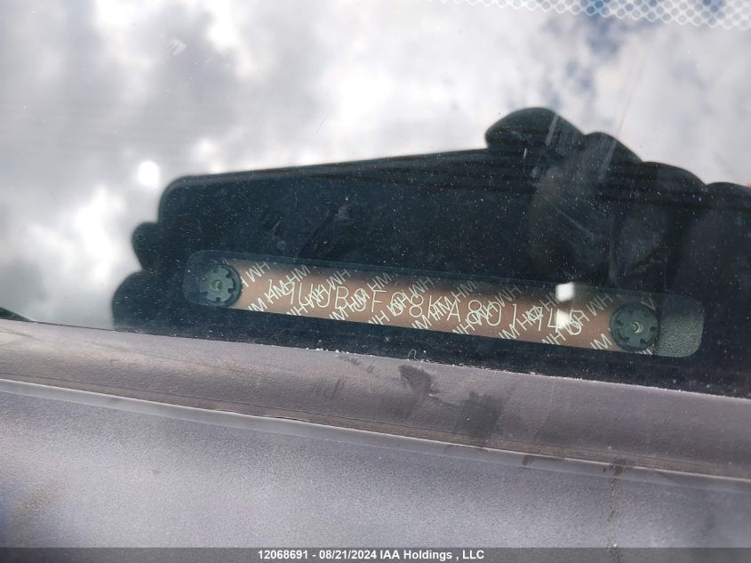 2019 Acura Tlx VIN: 19UUB3F68KA801945 Lot: 12068691