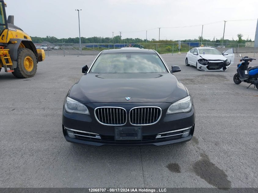 2015 BMW 7 Series VIN: WBAYG6C51FD383793 Lot: 12068707