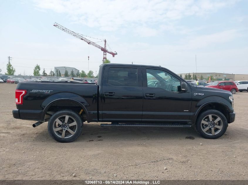 2016 Ford F150 Supercrew VIN: 1FTEW1EG6GKF23408 Lot: 12068713