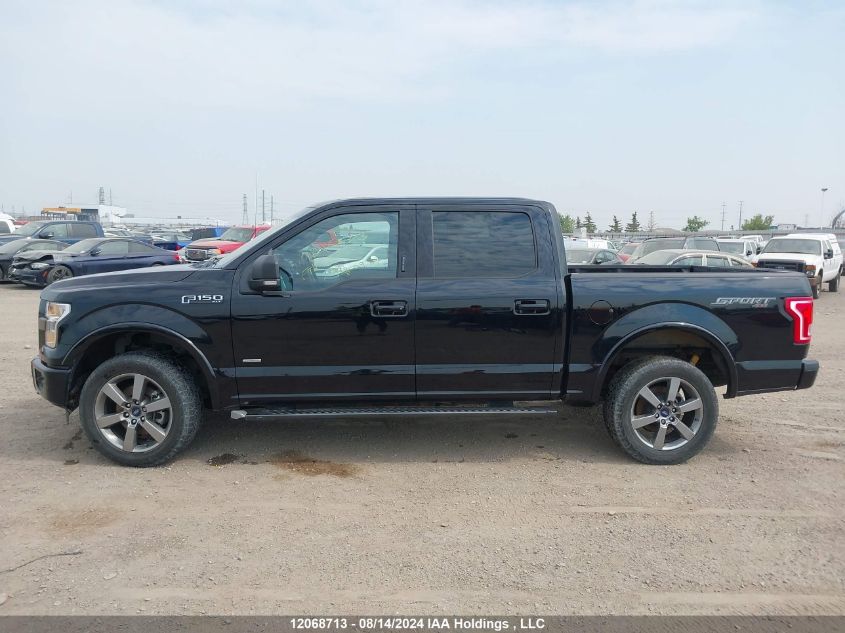 2016 Ford F150 Supercrew VIN: 1FTEW1EG6GKF23408 Lot: 12068713
