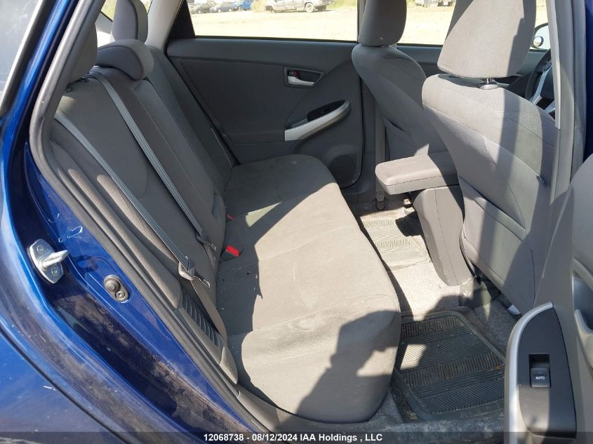 2011 Toyota Prius VIN: JTDKN3DU0B0270583 Lot: 12068738